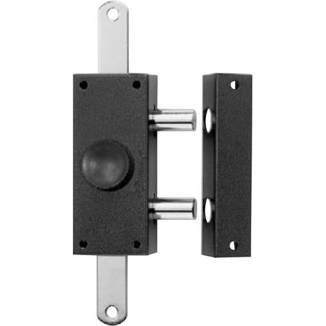 Verrou de sûreté 3 points PERFECTA à bouton cylindre rond longueur 50 mm - ISEO