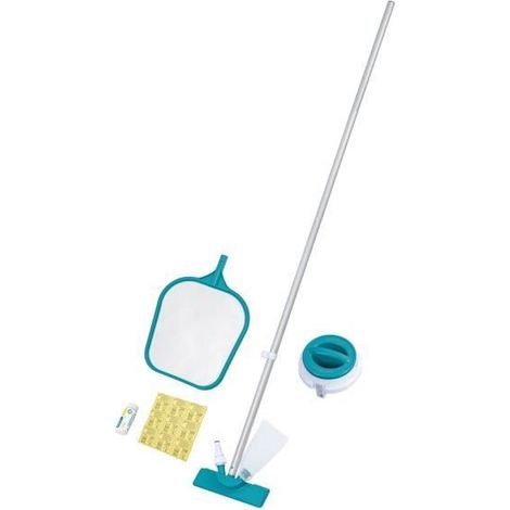 Bestway AquaClear Set de Limpieza para Piscina Kit de Limpieza de Piscina (1/3)