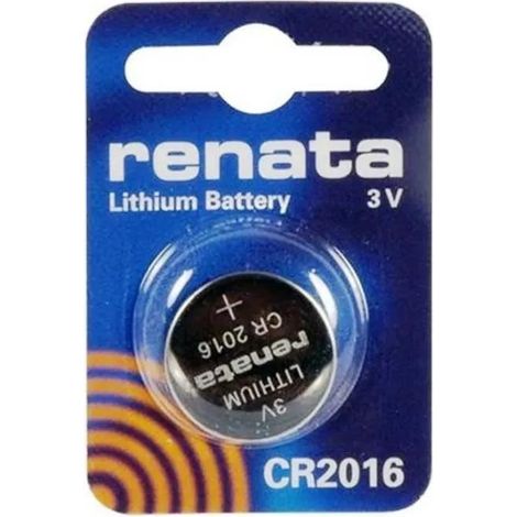 Pile bouton lithium renata CR2016 90mAh blister