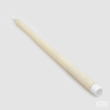 EDG Enzo De Gasperi Candela Led Touch Stelo Natale H 34 Cm D 2,2 Cm IP20 Cf 2 Pz Ivory (1/3)