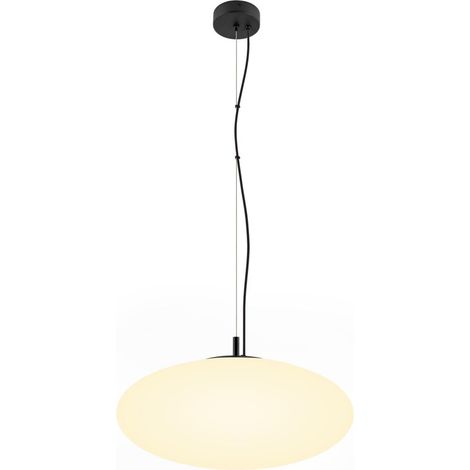 Suspension OLYPSO 50 E27 longueur de suspension 400 cm 1 x max. 40 W noir - SLV - 1010415 (1/3)