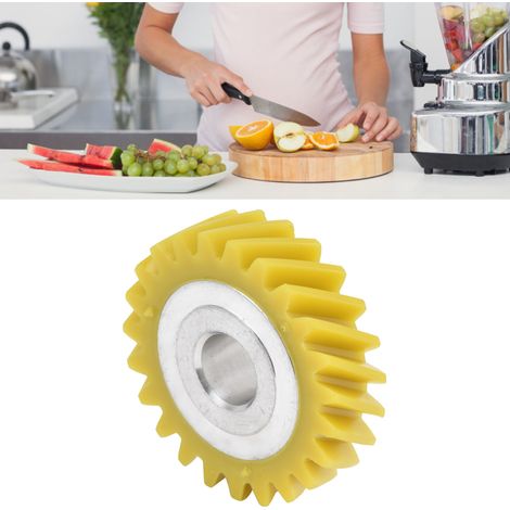 Engranaje helicoidal de ABS, pieza de repuesto para mezcladoras, compatible con los modelos SM150/3K45SS/5K45SS, material: ABS + metal, juego de repuestos (1/5)