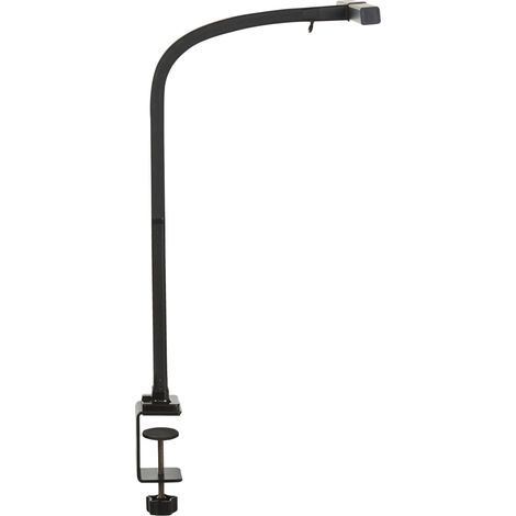 LED Clamp-On Desk Lamp AURIGA with Motion Sensor Metal Black