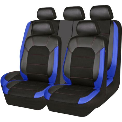 Aougo – Ensemble de housses de siège pour voiture – Cuir PU imperméable et respirant – Protection optimale pour Dacia Duster 2010-2025 (1/4)