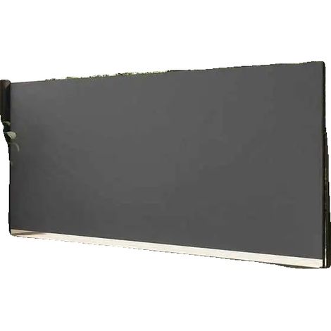 Store latéral rétractable, brise-vent, pare-soleil, Anthracite (1/2)