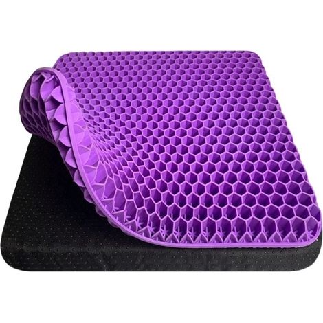 Herzberg hg 03169 gel sitzkissen - violett
