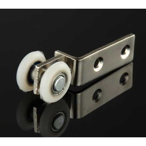 Poulie Coulissante - Roulement À Billes 19 Mm - Pour Porte Coulissante En U - Lot De 10 (1/4)