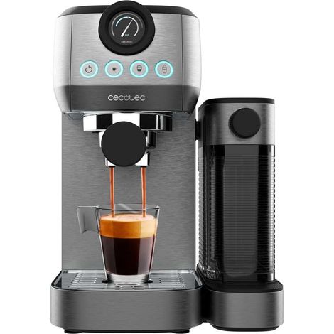 Machine espresso 20 bars 1,3 L avec réservoir lait (1/2)