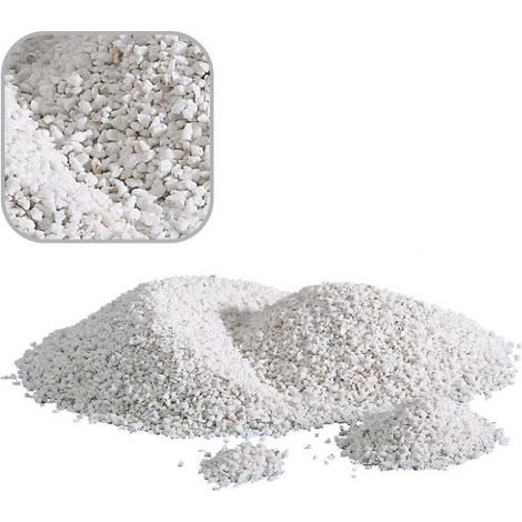 20Kg hellen Quarzkies fein Premium Qualität 0,8-1,2mm Bodengrund Aquarium Kies