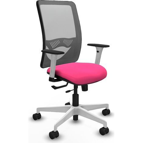 Chaise de bureau piqueras y crespo Zulema blanc support lombaire (1/2)