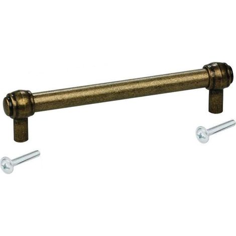 10 supports de tringle ovale blancs 30 x 15 mm, dressing (1/4)