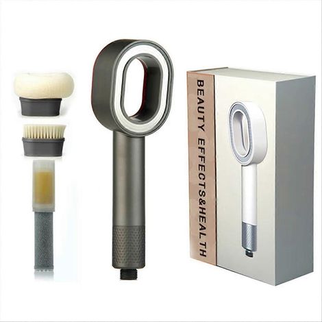 Pommeau de douche parfumé avec filtre en fibre de carbone, pommeau de douche beauté pour les soins des cheveux et de la peau, coffret cadeau (1/5)