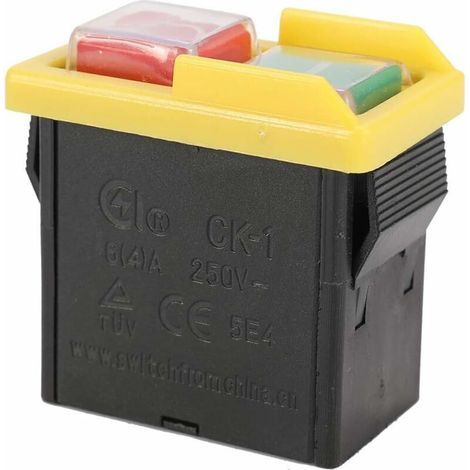 Pair KJD6 Universal-Ersatzschalter 250 V 4 A NVR-Sicherheitsschalter Elektromagnetischer Schalter CK1/250 V Wasser- und staubdichter Schalter Schleifer Elektromagnetischer Schalter (1/5)