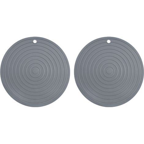Sous-plat En Silicone - Résistant À La Chaleur Jusqu'à 240 °C - Antidérapant - Pour Casseroles Et Plats Chauds - Lot De 2 (1/5)