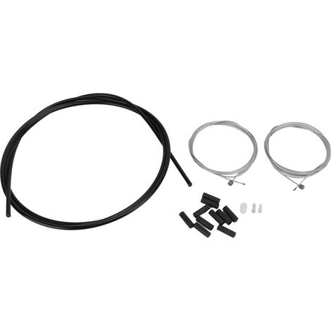Kit câbles de dérailleur universel pour vélo, gaine de transmission, jeu de tubes de câble pour VTT et vélo de route (1/5)