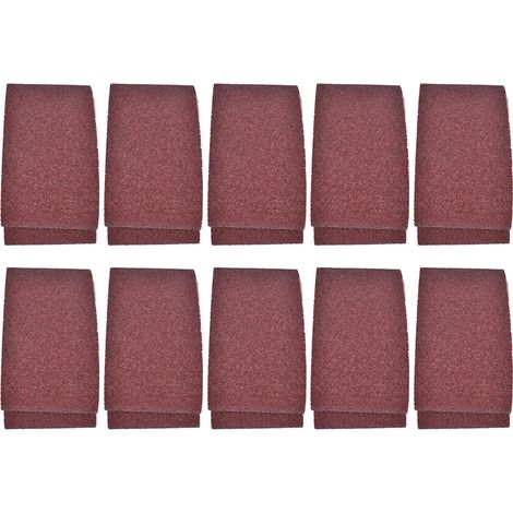 Ortviai Bande abrasive pour ponceuse à bande 915 x 100 mm, grain 100, oxyde d’aluminium, lot de 10 (1/5)