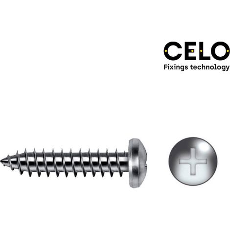 Scatola a viti CELO 4,8 x 38 mm 38 mm 200 Unità Zincato