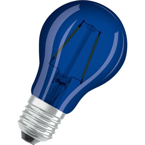 OSRAM HOMELIGHTING 4058075434004 LED EEK G (A - G) E27 Glühlampenform 2.5 W = 4 W Blau (Ø x L) 60 mm (1/4)