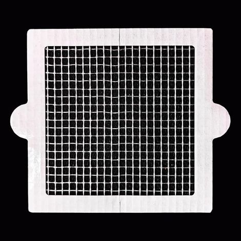 Einweg-Duschablaufaufkleber, leicht abzureißen und anzubringen, geeignet für Badezimmer-/Bodenabläufe (127 mm, quadratisch mit Kanten, 20 Stück).