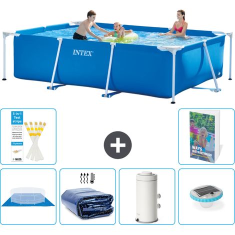 Rechteckiger Frame Pool - 300x200x75 cm - 7-teilig S98