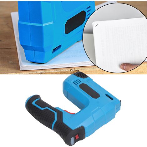 Cloueuse électrique droite, cloueuse pour le travail du bois, petite cloueuse portable sans fil pour usage domestique (1/5)