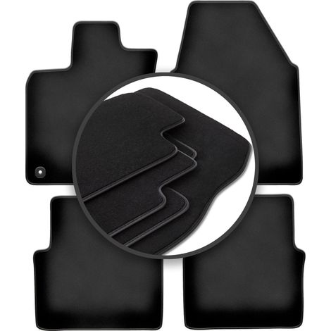 Alfombrillas premium para Nissan Qashqai I J10 (ancho) crossover (2007-2013) (1/5)