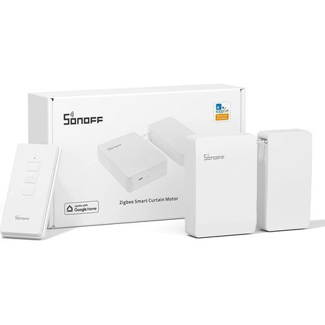 Moteur de de rideau intelligent SONOFF - Zigbee - 5V DC/1A - Blanc Chaud (1/5)