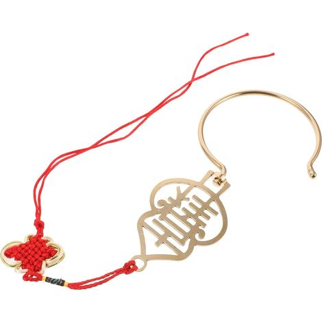 Crochets en laiton Ipetboom pour rideaux de lit, style chinois (1/5)