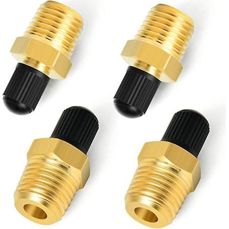 Raccords de réservoir d'air comprimé 4 pièces 1/4 pouce, vanne (1/4)