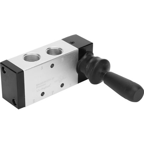 Vanne pneumatique avec levier de commande 4H310-10 0-0,8 MPa PT3/8 pouce PT1/4 pouce (1/5)