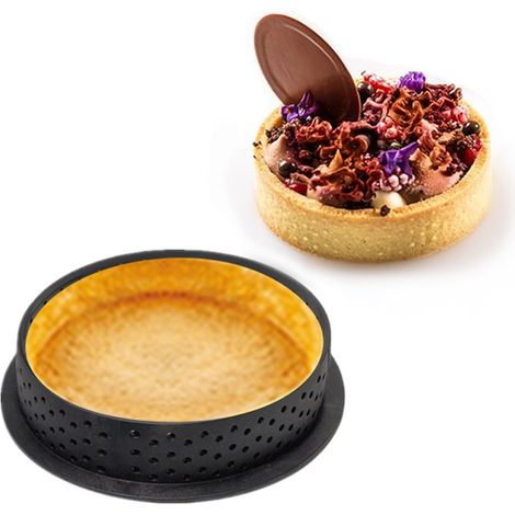 Moule silicone rond pour gâteau mousse, anneau de découpage pâtisserie DIY, moule à gâteau de cuisine (1/5)