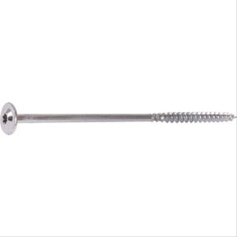 Vis à bois charpente tête disque TX 8x280x80mm Embout T41- boîte de 50