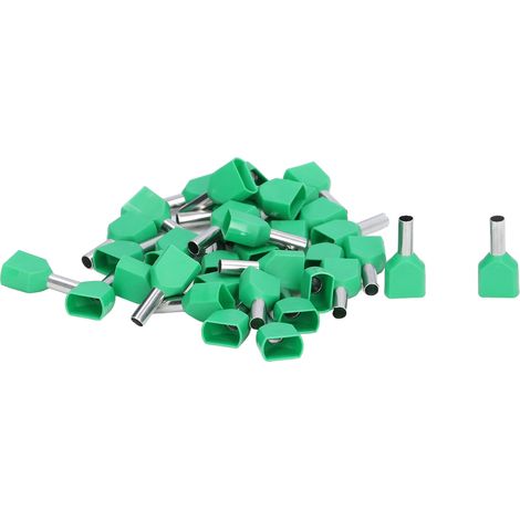 100 cosses isolées pour cordon, en cuivre et PVC, pré-isolées et pressées à froid. (1/5)