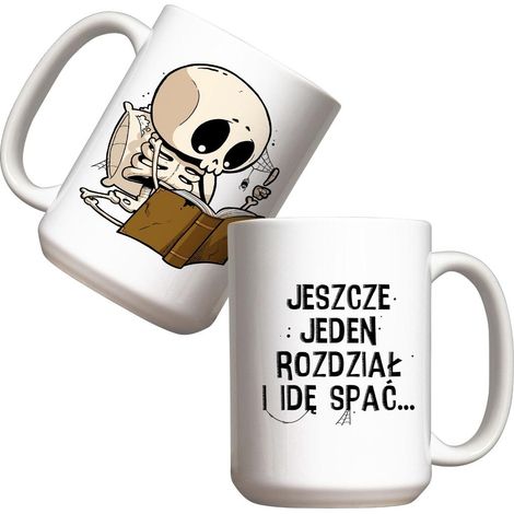 Tasse – Noch ein Kapitel, dann gehe ich schlafen (440 ml)