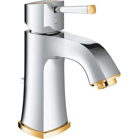 Grohe Grandera Mitigeur monocommande Lavabo Taille M Chrome, doré, 24369IG0 (1/4)