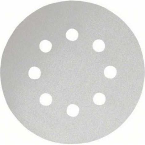 Disques abrasifs autoagrippants Bosch WP 125 mm G240 Pack de 50