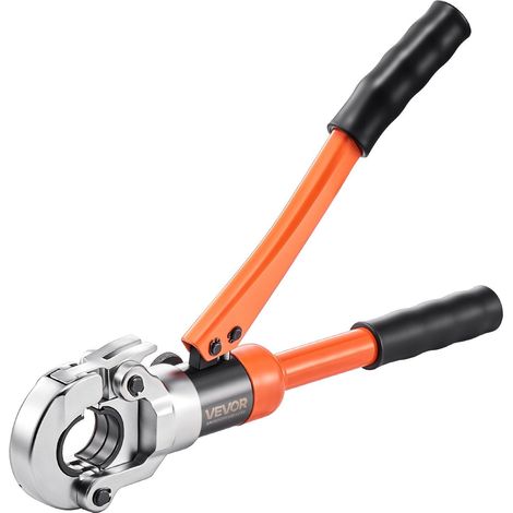 Outil de Sertissage Hydraulique pour Tuyaux en Acier Inoxydable, Kit Complet avec Mors V12 à V28, Plomberie design moderne (1/5)