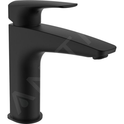 Laufen Laurin - Mitigeur de lavabo Eco+, noir mat HF500704428000 (1/2)
