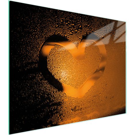 Glasschneidebrett 52x40 Herz (1/5)