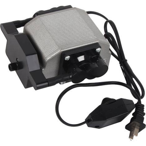 Découpeuse Laser avec Pompe d'Assistance d'Air 30L/min, Vitesse Réglable, Silencieuse, 220V, pour Graveur Laser, Prise CN (1/5)