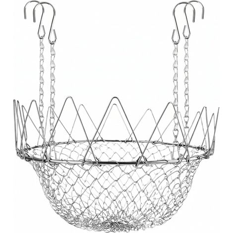 Rehausseur de plante ajustable insert jardinière, rehausseurs plantes en métal pour pots d'intérieur (1/5)