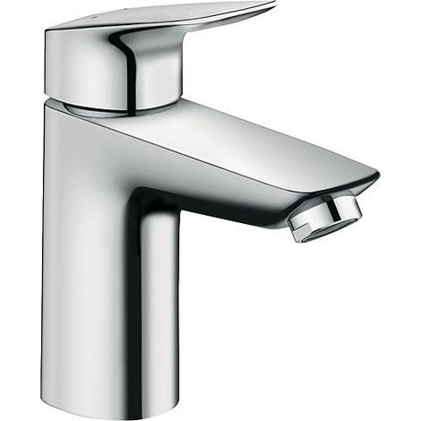 Mitigeur Hanshrohe Logis 100 Eco C3,garniture d ecoulement saillie 108 mm , chromé (1/4)