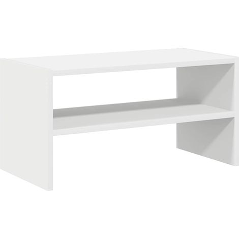 Maison Exclusive - Scarpiera Impilabile Bianca 60x30x30,5 cm