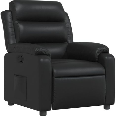 Maison Exclusive - Relaxsessel Schwarz Kunstleder