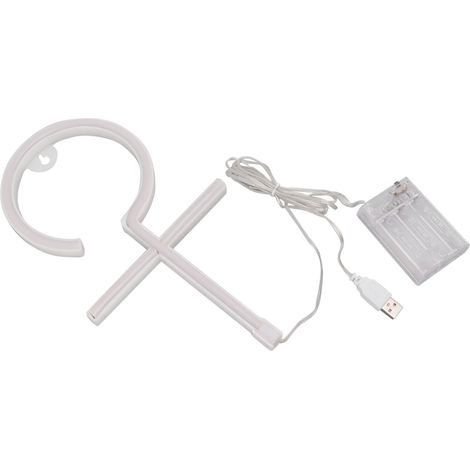 Lampe de nuit LED néon rose avec inscription « Fille », idéale pour décorer une chambre ou offrir en cadeau pour les fêtes. (1/5)