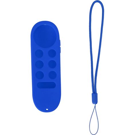 Étui en silicone bleu pour télécommande Chromecast avec Google TV 2020, housse de protection, lot. (1/5)
