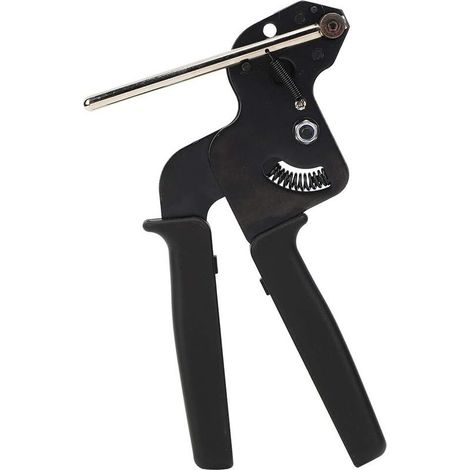 Pistolet à colliers de serrage automatique en acier inoxydable, noir - RWBricolage ›Électricité › Gestion des câbles › Colliers de serrage (1/5)