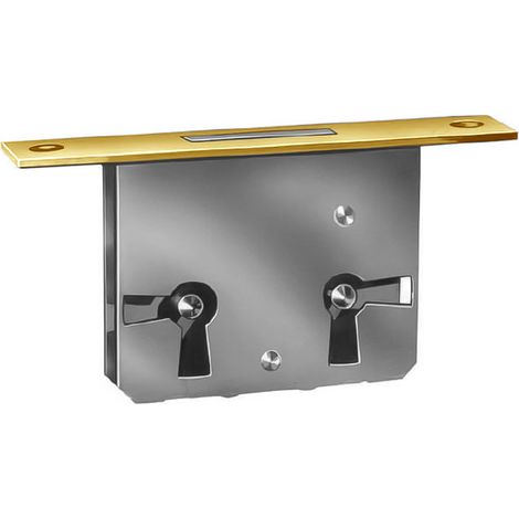 CERRADURA MUEBLE EMBUTIR 32/30 CON LLAVE (1/3)