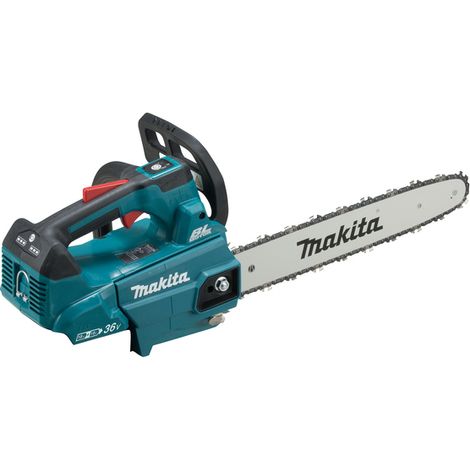 Makita – Tronçonneuse thermique 2x18V – Longueur de guide 35cm – Moteur Brushless – Pour bois dur et teck – Sans batterie ni chargeur