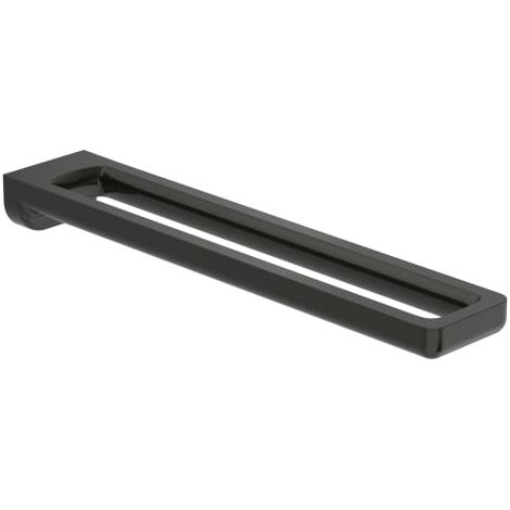 TOALLERO DOBLE 400MM TEMPO NEGRO TITANIO